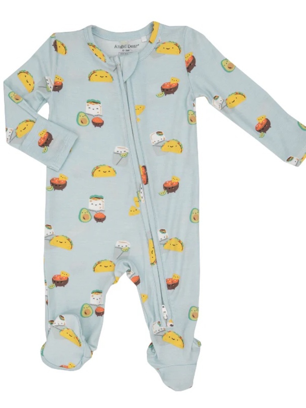 Angel Dear Taco & Avocado Footed One-Piece